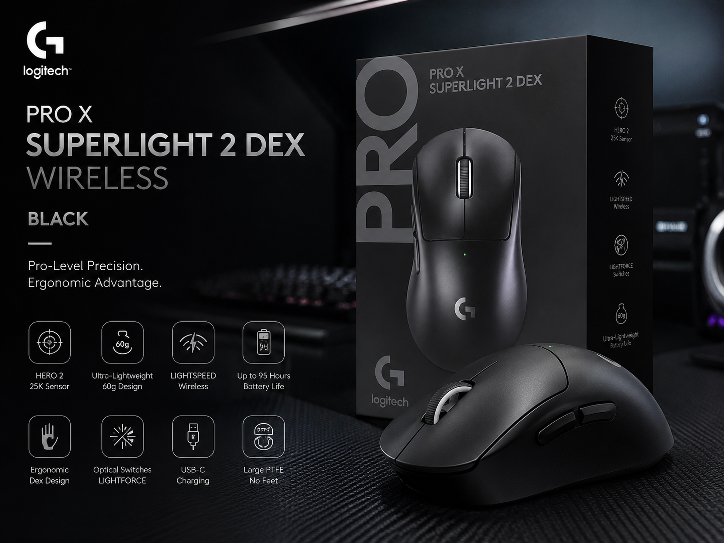 Logitech G Pro X Superlight Wireless